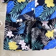 thumbnail image 7 of Baby Toddler Boy Outfits 2T 3T 4T 5T Clothes Summer Kids Pattern Short Sleeve Button Down Shirt & Shorts Set 3-4 Years, 7 of 7