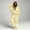 Yellow women two piece lounge set a1, variant on BRELIL Women's Two Piece Outfits Set Hoodie Long Sleeve Casual Loungewear Wide Leg Pants Matching Tracksuit Solid Loose Fall Winter Vacation Travel Lounge Set, Yellow L
