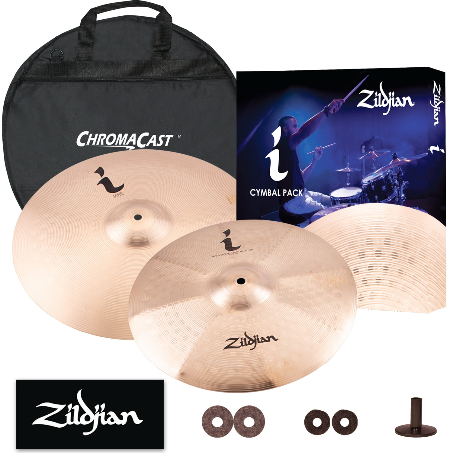 Zildjian I Series Expression Cymbal Pack 14" Trash Crash and 17