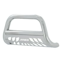 ARIES 35-3014 3-Inch Polished Stainless Steel Bull Bar, No-Drill, Select Ford F-250, F-350 Super Duty Fits select: 2017-2022 FORD F250, 2017-2022 FORD F350