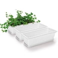 thumbnail image 2 of Sijiali Flowerpot Fade-less Anti-sun Thicken Eco-friendly Drain Planter Plant Accessories, 2 of 10