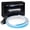 White, variant on AUTOXBERT 70Inch Car LED Daytime Running Light Strip Flexible Dynamic LED Hood Light ICE-BLUE