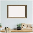 thumbnail image 4 of Amanti Art White Cork Board Wood Framed Angled Bronze Bulletin Board 27 in. x 19 in., 4 of 7