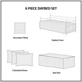 thumbnail image 5 of Madison Park Ridge 6 Piece Reversible Daybed Cover Set Daybed, 5 of 5