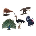 thumbnail image 3 of Figuras de pájaros artificiales Strade Fareast Limited 5 piezas PVC Estilo D, 3 of 8