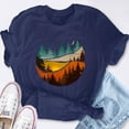 thumbnail image 2 of EcoLoom On Back Nature Mountains Adventure Outdoor Wilderness Short Sleeve Unisex T Shirt, 2 of 6