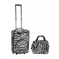thumbnail image 1 of Rockland F102-Zebra 2 Pc Zebra Luggage Set, 1 of 5