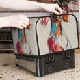 thumbnail image 7 of Fotbe Colorful Dachshund Art for Four Slice Toaster Cover, Fingerprint Protector, Super Soft Appliance Cover And Dust Cover,Bread Dust Cover & Fingerprint Protection, 7 of 7