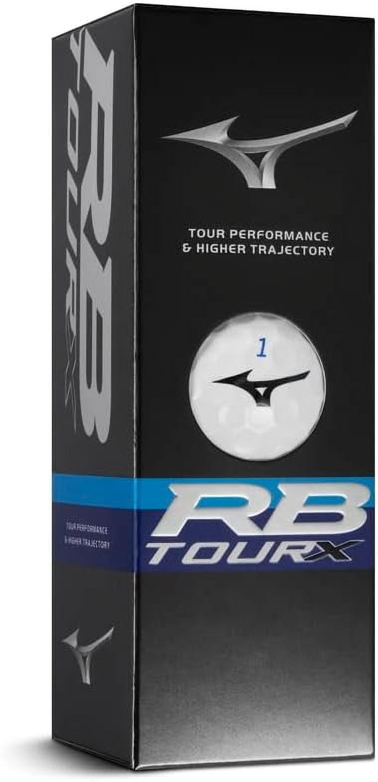 Mizuno RB Tour X Golf Balls, 12 golf balls (1 Dozen), White