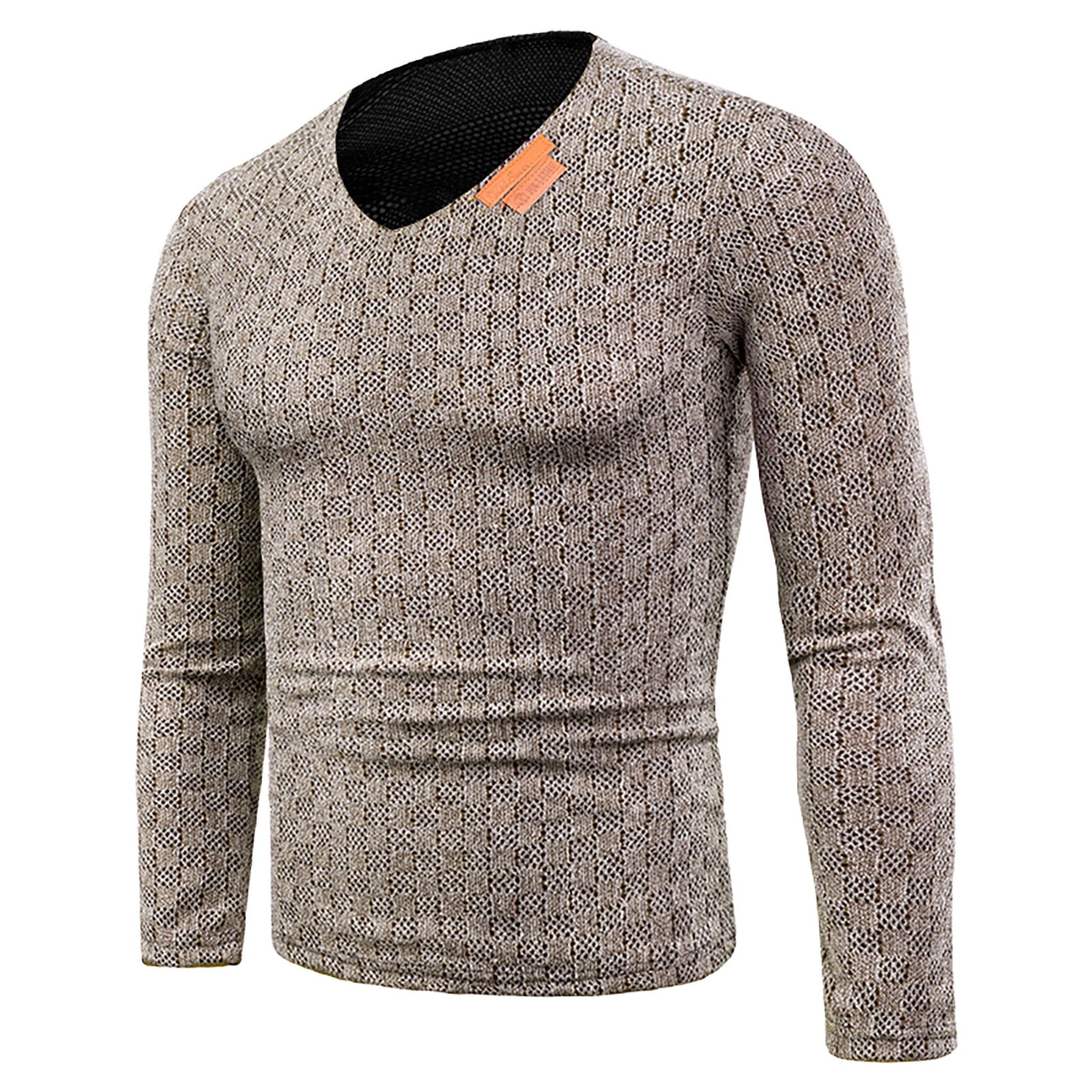 Podplug Long Sleeve T Shirts for Men, Fashion Men's Autumn Color Casual Long Sleeve O-Neck Shirt Top Blouse / 3XL Walmart.com
