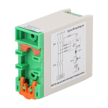 Yajisi 3 Phase Circuit Protection Voltage Monitoring Relay, TVR2000-9 Overvoltage and Undervoltage Phase Sequence Protector, Motor Loss Voltage Monitoring Device, 480VAC Din Rail Mount