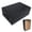black, variant on COZONY Pilates Reformer Box, Sturdy Sitting Box with Cushion for Home Gym, Portable & Multi-Functional Pilates Accessory