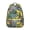 Yellow-18, variant on Watercolor Floral Print Students Backpack Multifunctional School Bag with Artistic Wildflower and Butterfly Illustration, Comfortable and Adjustable