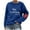 Blue S, variant on Thanksgiving Day and Valentine Sweatshirt for Womens Love Heart Grahic Long Sleeve Shirt Casual Valentines Gifts Pullover Tops