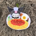 thumbnail image 1 of LLavero de juguete de peluche de Anime Kawali Loita Kuromi, vestido Floral suave de Sanrios japoneses, colgante de bolsa de peluche de My Melody, muñecas para niñas, regalo de Navidad, 1 of 5