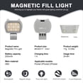 thumbnail image 4 of Fill Light STARTRC Magnetic para DJI Osmo Pocket 3 Creator, 4 of 6