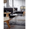 thumbnail image 5 of Bloomingville Hammered Metal Table, Black, 5 of 7