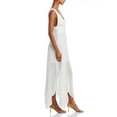 thumbnail image 3 of Alice + Olivia OFF WHITE Women's Adrianna Pleated Maxi Dress, US 14, 3 of 4