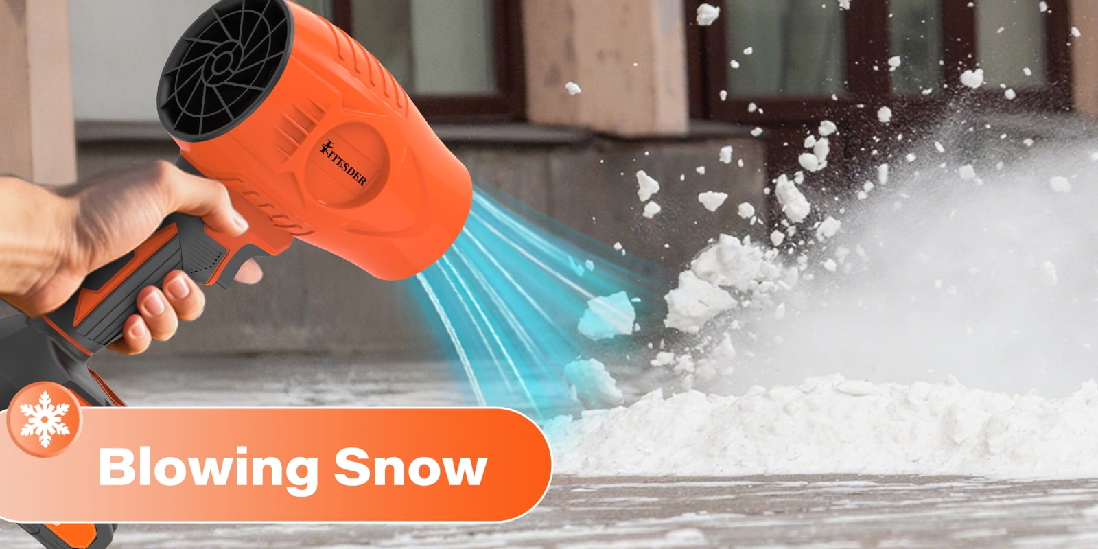 20V Cordless Blower High Power High-Speed Turbo Fan Portable Handheld, Optional Battery & Quick Charger, for Household Outdoor Leaf Dust Cleaning, Ideal Holiday Gift, Local Warehouse Shipping