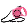 thumbnail image 2 of 360 Correa retráctil resistente para perros, sin enredos, rosa, 2 of 5