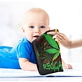 thumbnail image 4 of 3 PCS Abstract Music Leafs Baby Muslin Washcloths, Soft Absorbent Face Towel Burp Cloths Cotton Bath Wipes Infant Wash Cloth for Newborn Boys Girls, 4 of 6