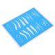 thumbnail image 4 of Piel de silicona para práctica de microblading, piel para práctica de tatuajes, delineador de cejas y labios., 4 of 14