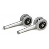 5" Fixed Wheels with Leg Extensions