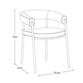 thumbnail image 5 of SILLA OCASIONAL KÁREN LAMB BLANCO, 5 of 5