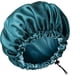 thumbnail image 2 of Gorro de dormir de satén monocromático de doble capa con gorro de belleza elástico Gorro para el pelo con bolsa portátil para el hogar, 2 of 6