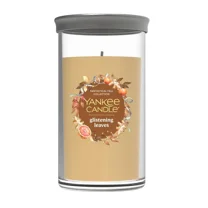 Yankee Candle Fantastical Fall Collection - Glistening Leaves - Medium 14.25 Single Wick Pillar Candle