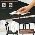 thumbnail image 4 of Patiojoy 5 Piece Dining Table Set 4 Chairs for Kitchen Breakfast Furniture Black, 4 of 6