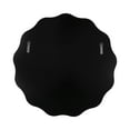 thumbnail image 5 of Kate and Laurel Viona Modern Scalloped Round Mirror, 32 Inch Diameter, Black, Decorative Wavy Circle Mirror with Unique Rippled Edge for Use as Bathroom Vanity Mirror, 5 of 8
