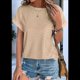 thumbnail image 4 of Tops de Corta para Mujer Color Albaricoque L, 4 of 8