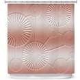 thumbnail image 1 of Shower Curtains 70" x 73" from DiaNoche Designs by Susie Kunzelman - North East 3 Salmon, 1 of 1