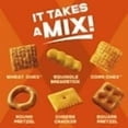 thumbnail image 5 of Chex Mix Cheddar Snack Mix, Family Size, 13.5 oz-2pk,With Olive Green Bowl By ValueNest, 5 of 10