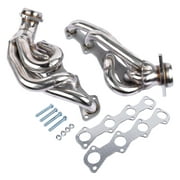 Mustrod For 1997-2003 Ford F150 F250 Expedition Shorty Headers Exhaust Manifold Kit 5.4L V8 Engines