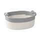 thumbnail image 5 of Cesta de cuerda de algodón Cesta de almacenamiento de artículos diversos de escritorio Cesta de maquillaje Cesta debajo del estante Cesta para kits de Gris, 5 of 9