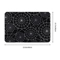 thumbnail image 3 of Uemuo Spider Web Black Printed Door Mat Indoor Doormat 16"x24",Front Back Door Mats Non Slip Entrance Rugs,Inside Doormats for Entryway, 3 of 9