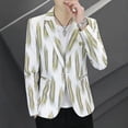 thumbnail image 2 of Chaqueta corta de fiesta para hombre, chaqueta corta con una botonadura, blazer para hombre, diseñador de lujo de alta calidad, moda 2024, vintage, simple, 2 of 4