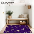 thumbnail image 3 of ODIKA 5'x7' Machine Washable Non-Slip Area Rug, Migration Astral Journey Mysterious Supernatural High Traffic Rug, Purple, 479500, 3 of 7