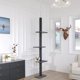 thumbnail image 2 of 5-Level Cat Tree Tower Climbing Toys Structures Cat Climber Tree Post Shelves Mat Multilayer Platform Large with Hanging ball shopwise Round, 2 of 8