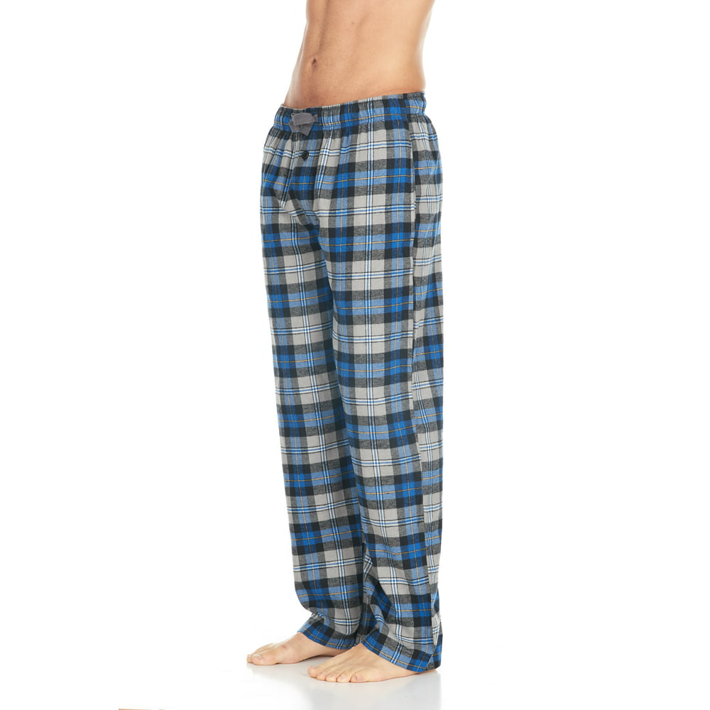 Daresay - Men's Cotton Super-Soft Flannel Plaid Pajama Pants/Lounge ...