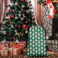 thumbnail image 5 of Christmas Bags Drawstring,Green Christmas Tree and Snowflake Pattern Large Xmas Christmas Gift Bags,Reusable for Xmas and New Year Party Favors and Supplies,27.6" X 19.7", 5 of 6