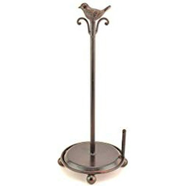 Metal Paper Towel Holder Stand Bird 16 75 Tall Walmart Com