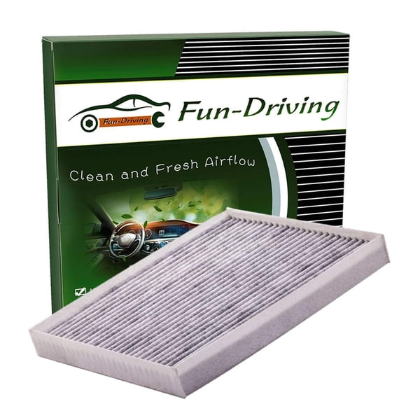 FUN-DRIVING FD200 Cabin Air Filter for Elantra 2017-2020, Accent 2018-2022,Elantra GT 2018-2020,Forte 2020-2021, Forte 5 (2020-2021),Rio 2018-2021,Replace 97133-F2000,97133-F2100, F2H79-AK000,C31381
