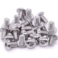 thumbnail image 1 of M4-0.7 x 8mm Button Head Socket Cap Screws 304 Stainless Steel 18-8 Hex Socket Cap Screws, Allen Hex Drive, Full Thread, Coarse Thread UNC, 100 PCS, 1 of 4