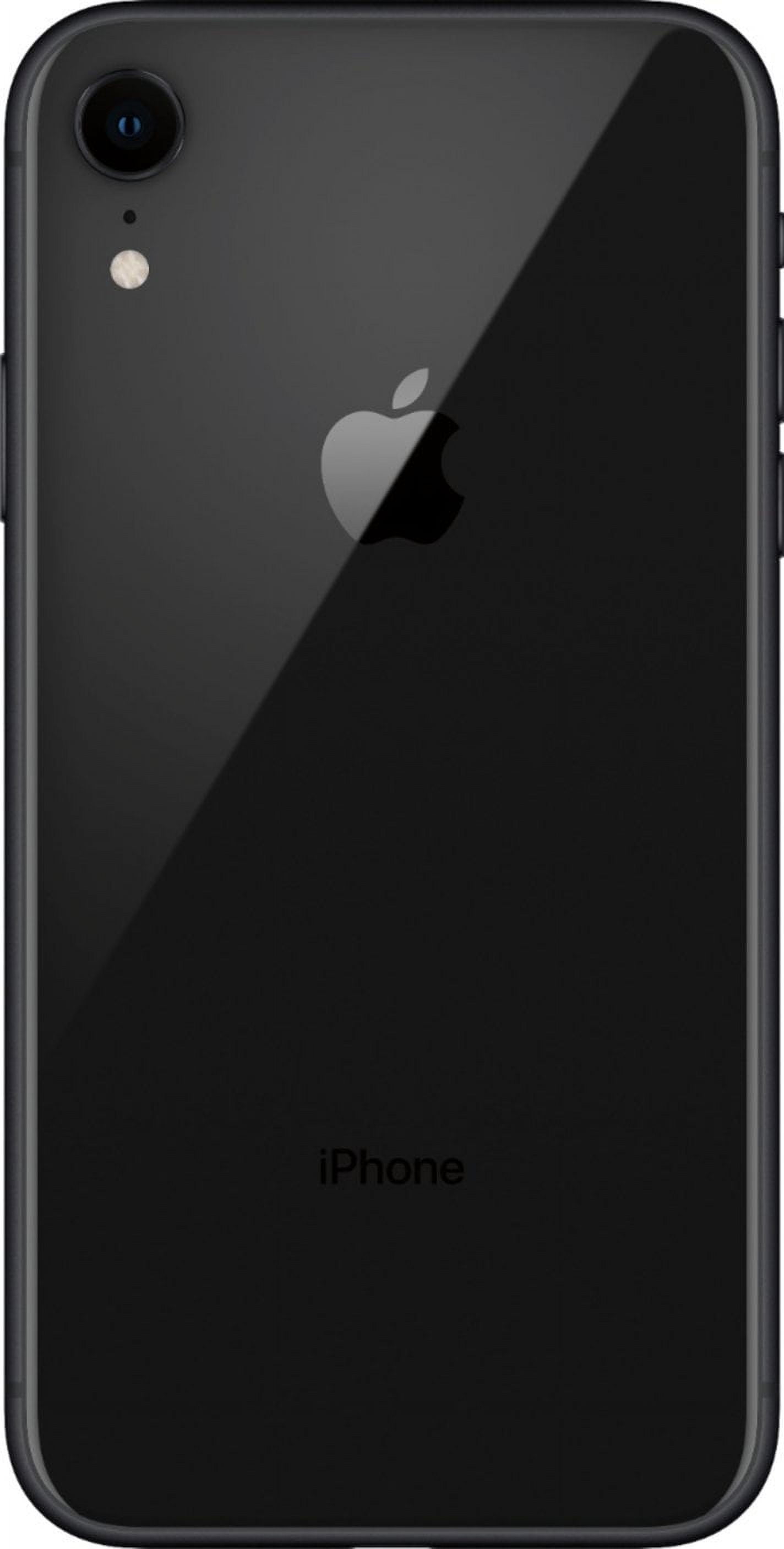 Restored Apple iPhone XR - Straight Talk / Tracfone- 128 GB Black (Refurbished)