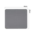 thumbnail image 4 of Extra Large Silicone Heat Resistant Kitchen Pad for Hot Pots Pans Cookware Protection 17 x 12 Inches Non-Slip Trivet Mat Akmoler | Silica Gel, Black, 4 of 8