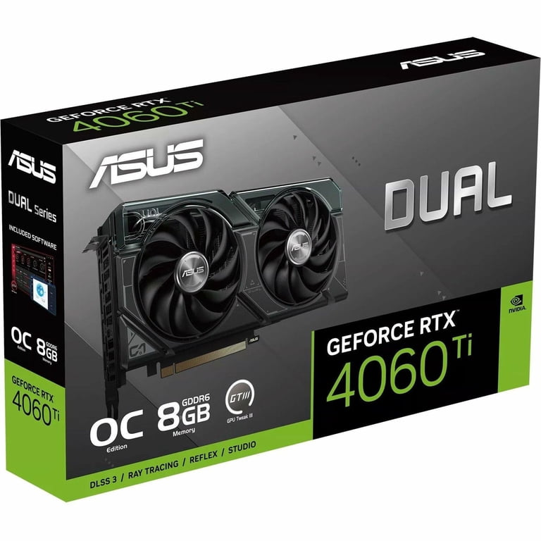 Asus Gaming GPU - NVIDIA GeForce RTX 4060 Ti 8GB GDDR6 Graphics