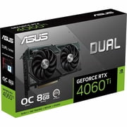 Asus NVIDIA RTX 4060 Ti Computer Video Card, DUAL-RTX4060TI-O8G